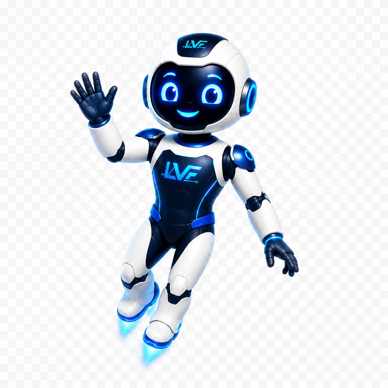 Mascota LVF saludando para orientar la solución adecuada